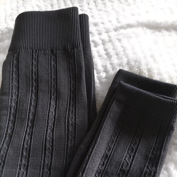 🏷INFINITY SEAMLESS SOFT TIGHTS w/ BLK & CHARCOAL - Picture 5 of 8